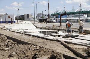 AVANZA OBRA EN LOS ESTADIOS