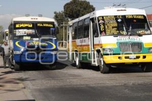 ANALIZAN INCREMENTO EN TARIFA DE TRANSPORTE PÚBLICO