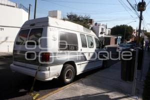 CAMIONETA BALEADA EN SAN JOSÉ VISTA HERMOSA