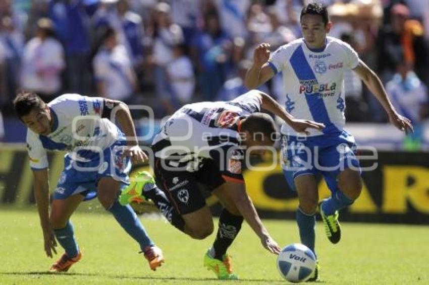 FUTBOL . PUEBLA FC VS MONTERREY