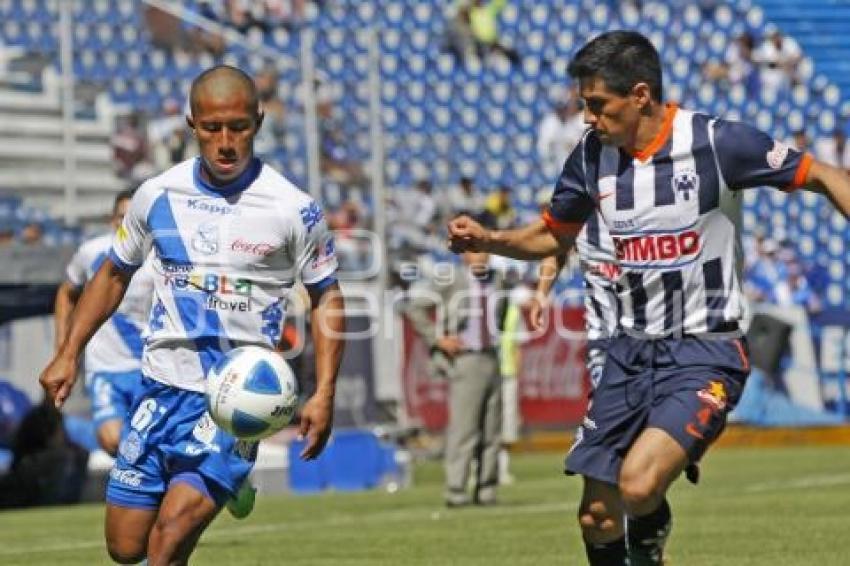 FUTBOL . PUEBLA FC VS MONTERREY