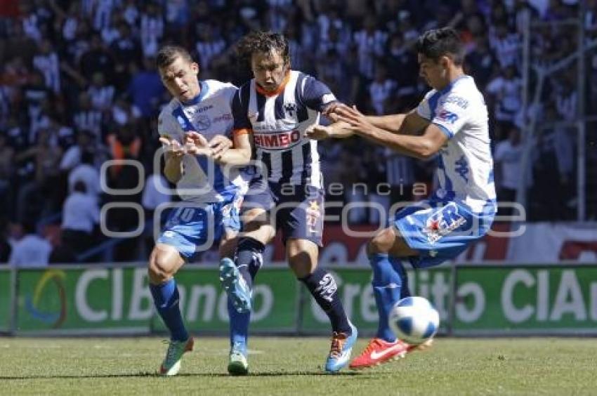 FUTBOL . PUEBLA FC VS MONTERREY