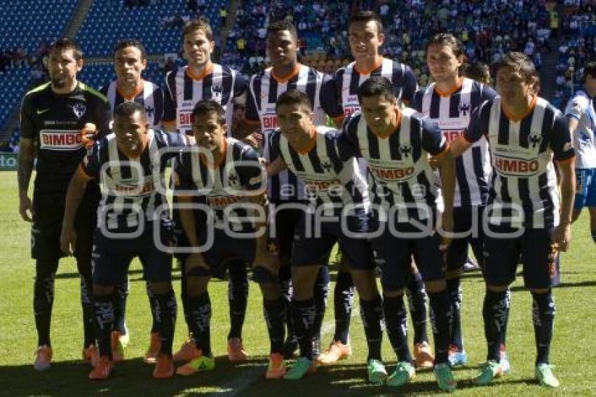 FUTBOL . PUEBLA FC VS MONTERREY