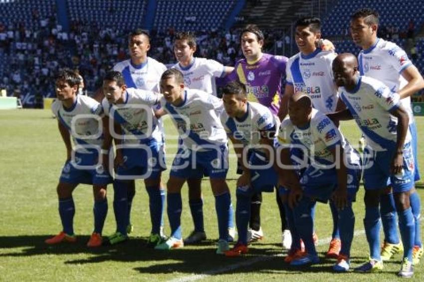 FUTBOL . PUEBLA FC VS MONTERREY