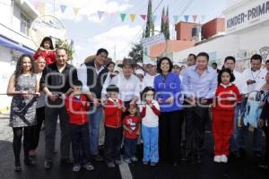 PAVIMENTACIÓN CALLES COLONIA CONSTITUCIÓN MEXICANA
