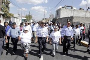 PAVIMENTACIÓN CALLES COLONIA CONSTITUCIÓN MEXICANA