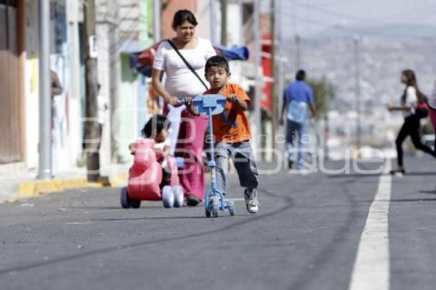 PAVIMENTACIÓN CALLES COLONIA CONSTITUCIÓN MEXICANA