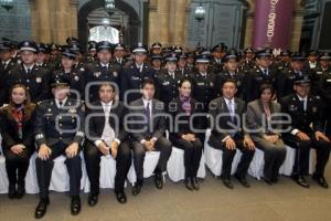 ENTREGA DE CONSTANCIA DE CURSO POLICIAL