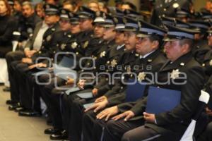 ENTREGA DE CONSTANCIA DE CURSO POLICIAL