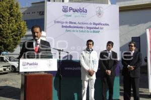 RIVERA ENTREGÓ OBRAS A LA BUAP