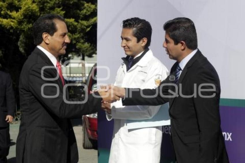 RIVERA ENTREGÓ OBRAS A LA BUAP