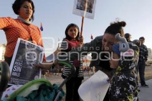 MANIFESTACIÓN CONTRA ANIMALES EN CIRCO