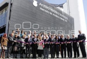 INAUGURACIÓN NUEVAS INSTALACIONES ARCHIVO GENERAL DEL AYUNTAMIENTO