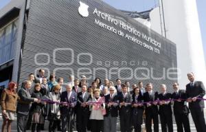 INAUGURACIÓN NUEVO ARCHIVO GENERAL DEL AYUNTAMIENTO