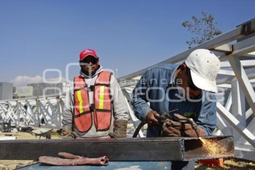 AVANCES PUENTE PARQUE LINEAL