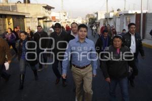 INAUGURACIÓN DE CALLES PAVIMENTADAS