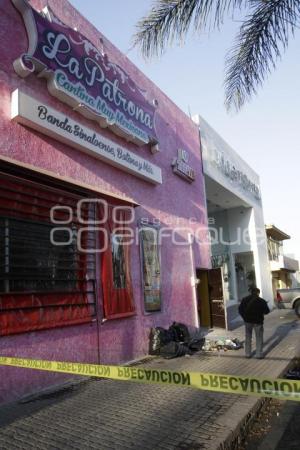 BALACERA EN BAR DE LA JUÁREZ