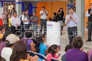 INAUGURA ALCALDE OBRAS EN XONACATEPEC
