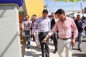 INAUGURA ALCALDE OBRAS EN XONACATEPEC