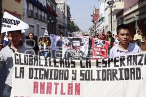 MANIFESTACIÓN CONTRA MINERA