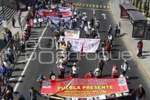 MANIFESTACIÓN CONTRA MINERA