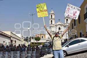 MANIFESTACIÓN CONTRA MINERA