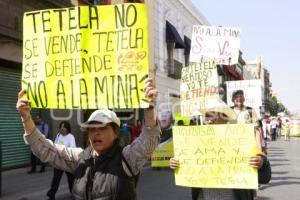 MANIFESTACIÓN CONTRA MINERA