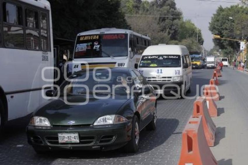 OBRA CONCRETO HIDRÁULICO EN LA 11 NORTE-SUR