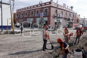 OBRA CONCRETO HIDRÁULICO EN LA 11 NORTE-SUR