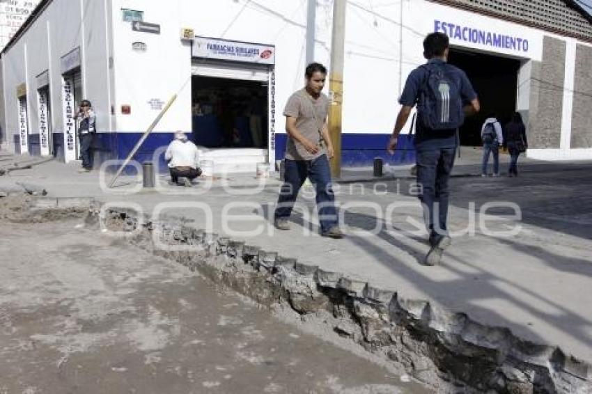 OBRA CONCRETO HIDRÁULICO EN LA 11 NORTE-SUR