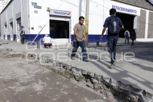 OBRA CONCRETO HIDRÁULICO EN LA 11 NORTE-SUR