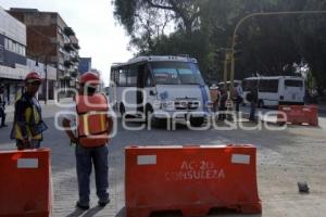 OBRA CONCRETO HIDRÁULICO EN LA 11 NORTE-SUR