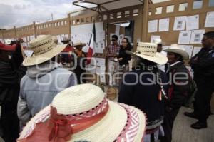 MANIFESTACIÓN EN SEMARNAT CONTRA EL GASODUCTO
