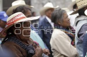 MANIFESTACIÓN EN SEMARNAT CONTRA EL GASODUCTO