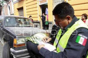 POLICIAS DE TRÁNSITO LEVANTAN INFRACCIONES