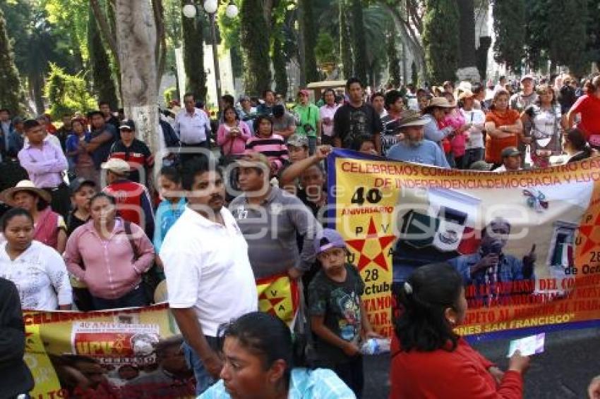 MANIFESTACIÓN 28 DE OCTUBRE