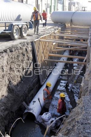 OBRA CONCRETO HIDRÁULICO EN LA 11 NORTE-SUR