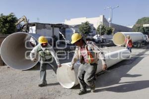 OBRA CONCRETO HIDRÁULICO EN LA 11 NORTE-SUR
