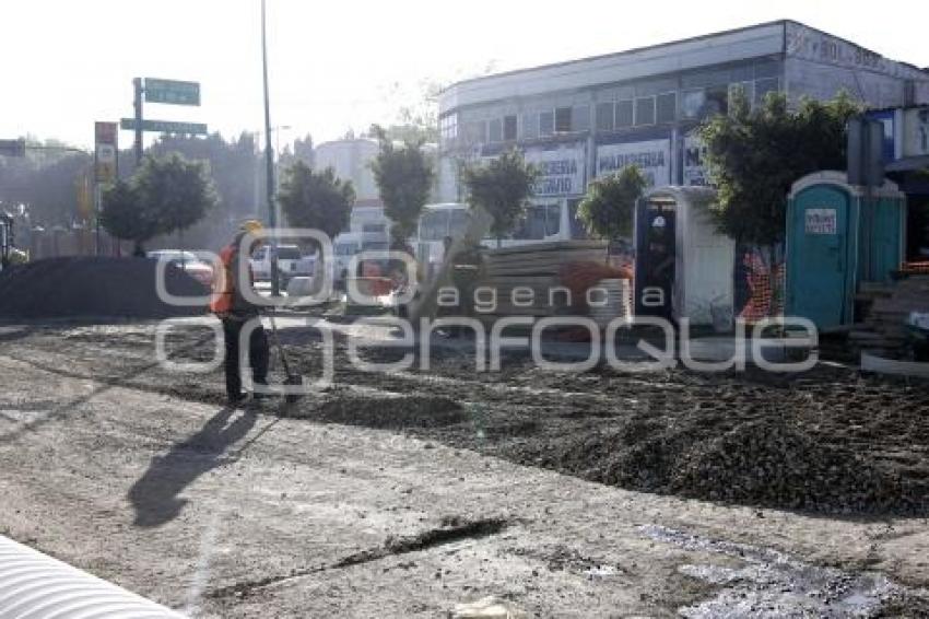 OBRA CONCRETO HIDRÁULICO EN LA 11 NORTE-SUR