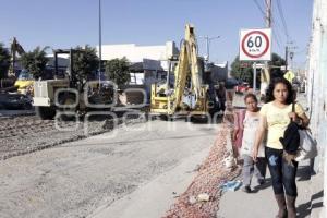OBRA CONCRETO HIDRÁULICO EN LA 11 NORTE-SUR