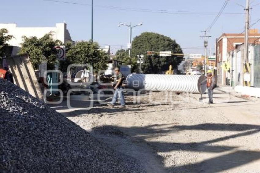 OBRA CONCRETO HIDRÁULICO EN LA 11 NORTE-SUR