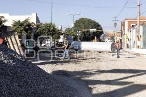 OBRA CONCRETO HIDRÁULICO EN LA 11 NORTE-SUR