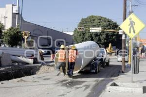 OBRA CONCRETO HIDRÁULICO EN LA 11 NORTE-SUR