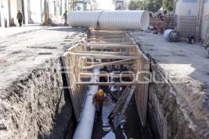 OBRA CONCRETO HIDRÁULICO EN LA 11 NORTE-SUR