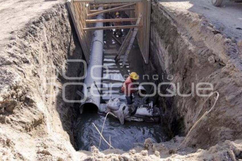 OBRA CONCRETO HIDRÁULICO EN LA 11 NORTE-SUR