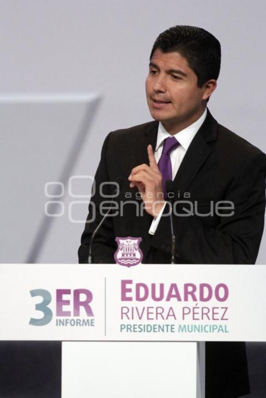 TERCER INFORME EDUARDO RIVERA