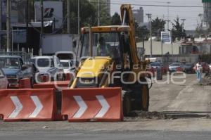 TRÁFICO POR OBRAS EN CIRCUITO JUAN PABLO II