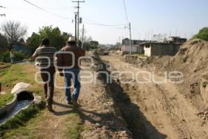 COLECTOR PLUVIAL. SAN JERÓNIMO TIANGUISMANALCO