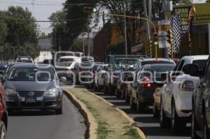 TRÁFICO POR OBRAS EN CIRCUITO JUAN PABLO II