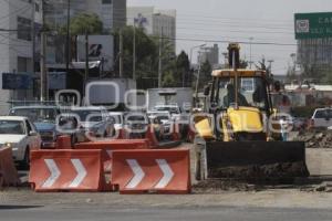 TRÁFICO POR OBRAS EN CIRCUITO JUAN PABLO II